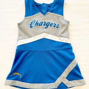 2T Chargers Football Cheerleader Dress